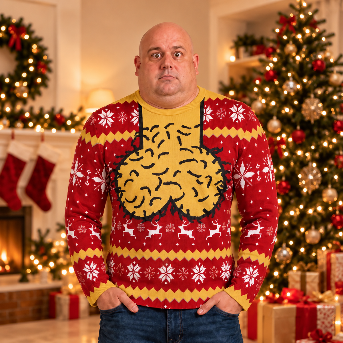 Funny Santa Christmas Sweater