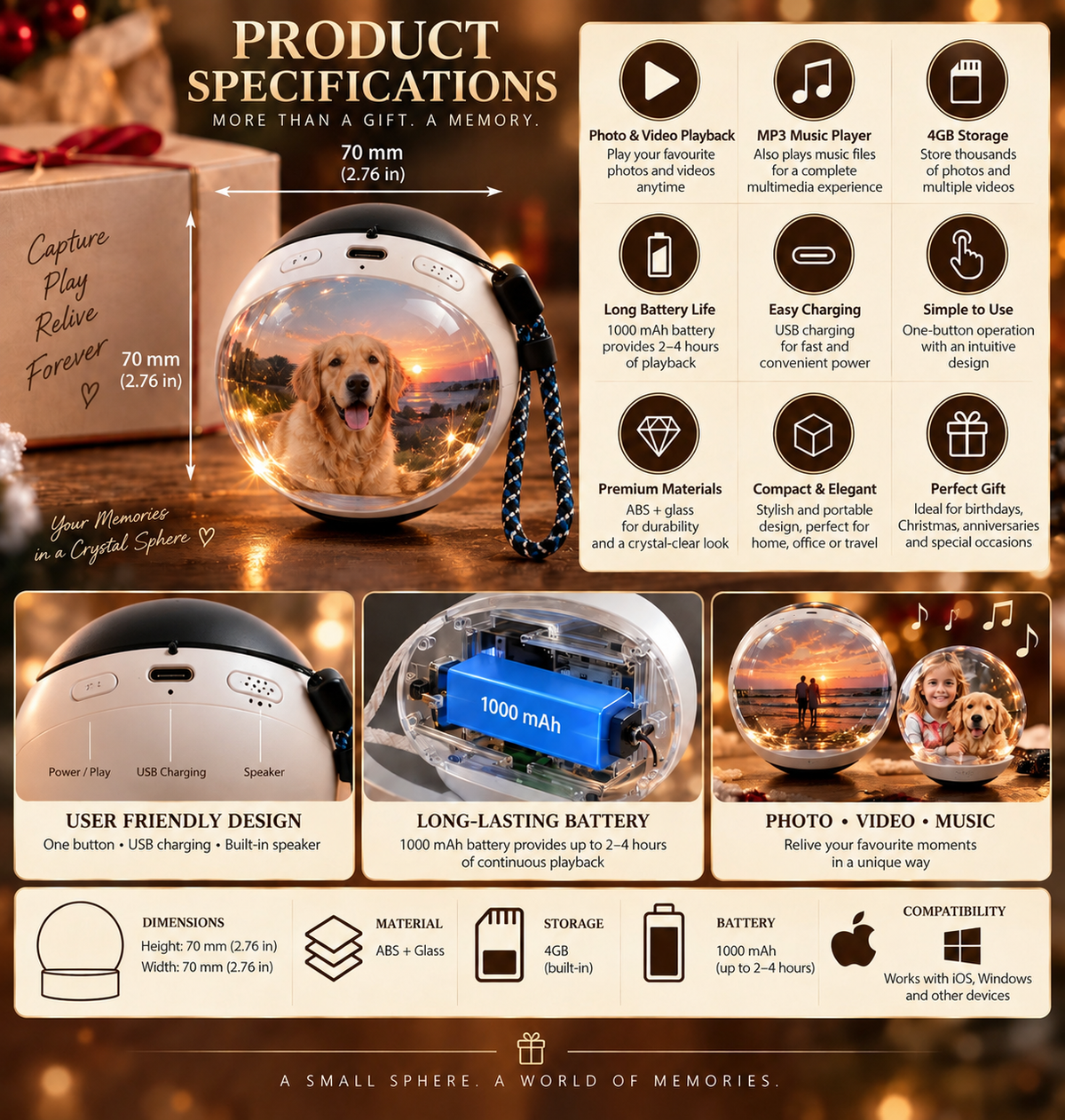 Christmas Memory Orb